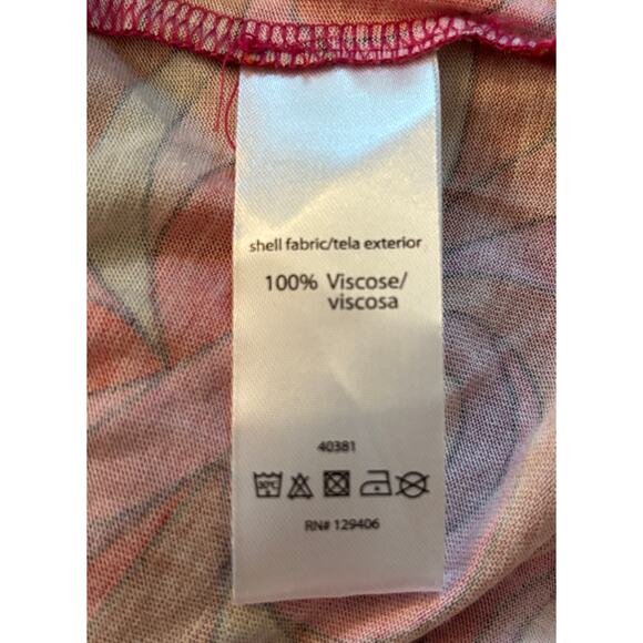 Lascana for Venus Women’s Groovy Floral Multi Color Style Halloween Top Size M - Picture 4 of 7